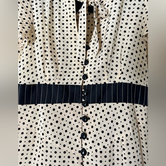 Nanette Lepore polka dot dress - Picture 4 of 10